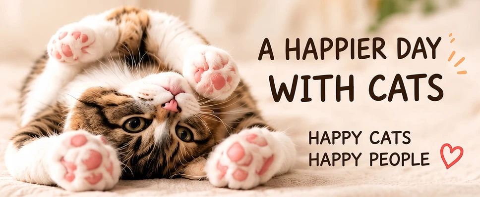 A happier day with cats